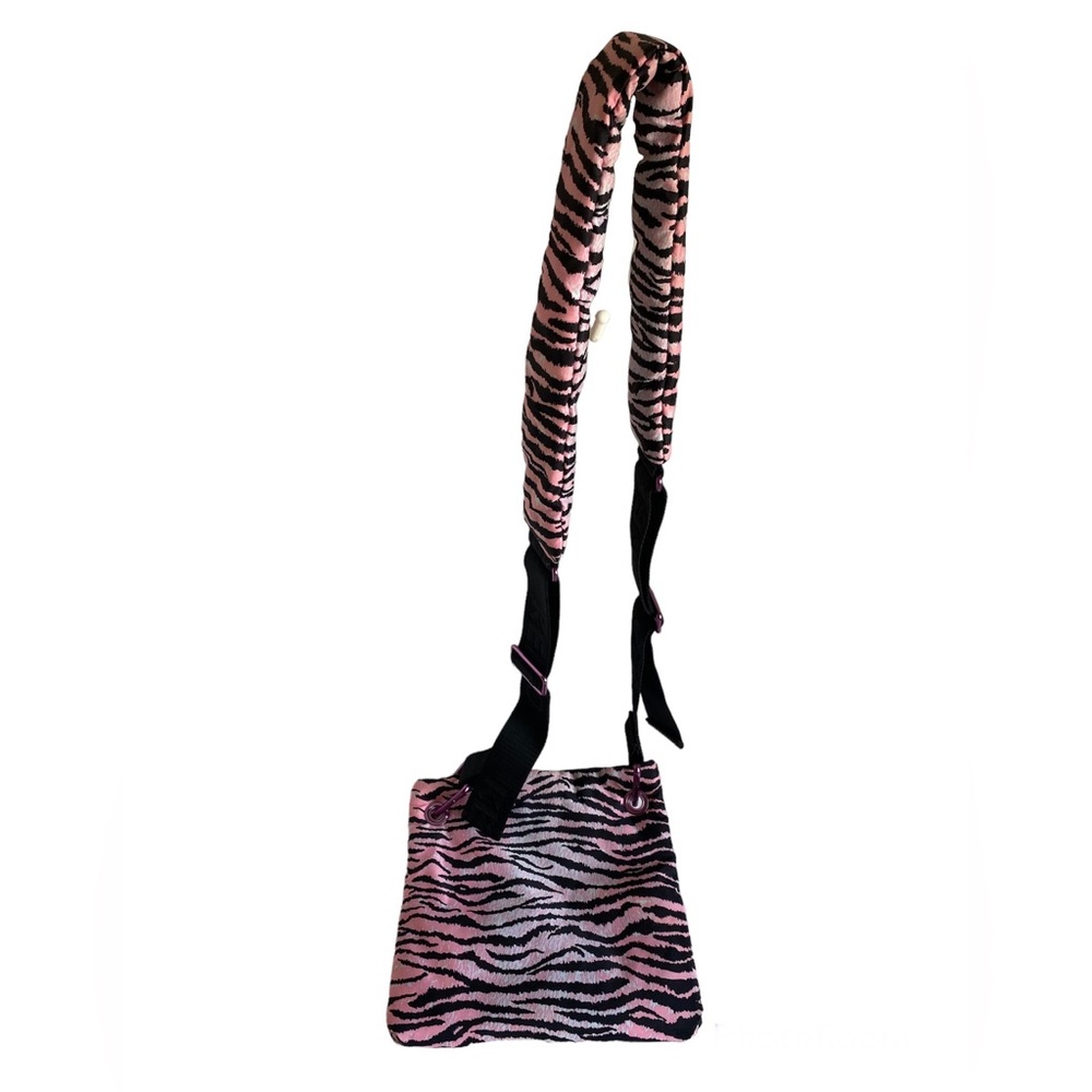 Kenzo H&M collaboration pink animal print Crossbody
